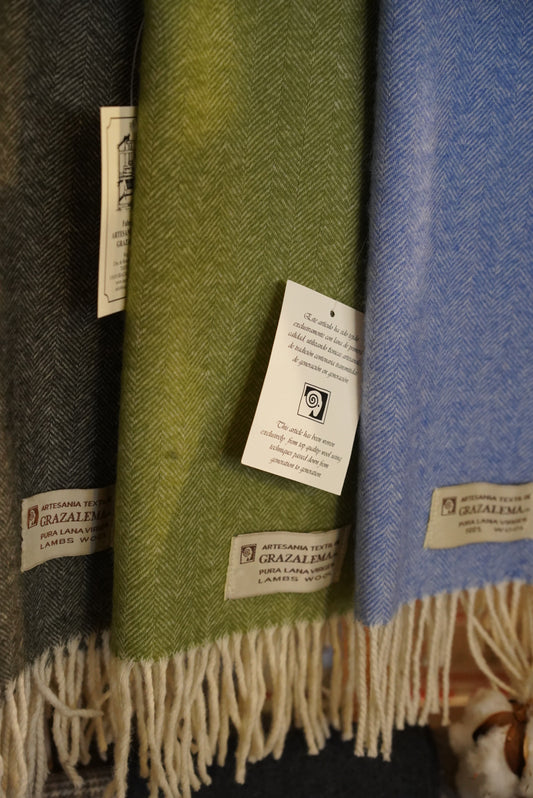 Bufandas lana Merino de Grazalema