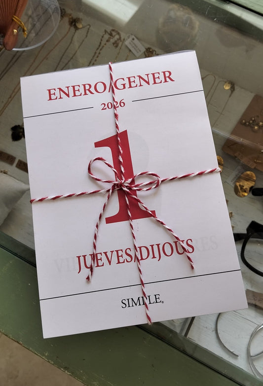 Calendario Sobremesa/Pared – Edición Anual SIMPLE