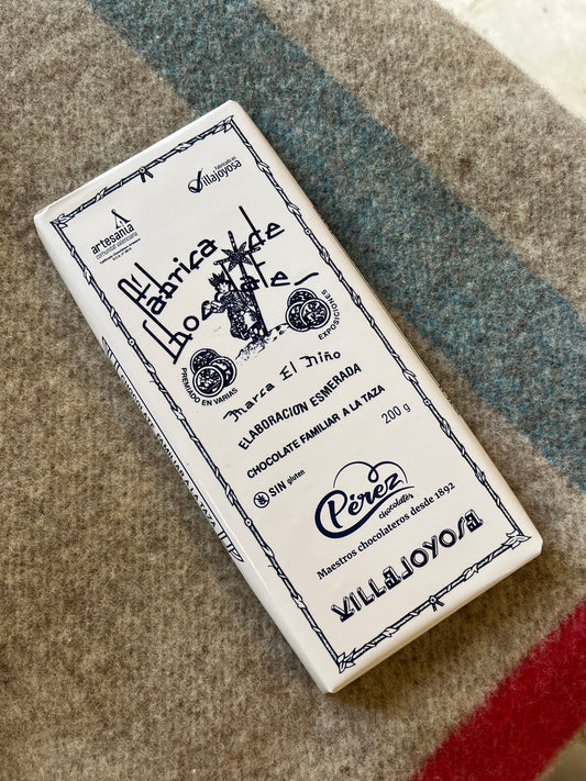 Chocolate familiar a la taza Pérez