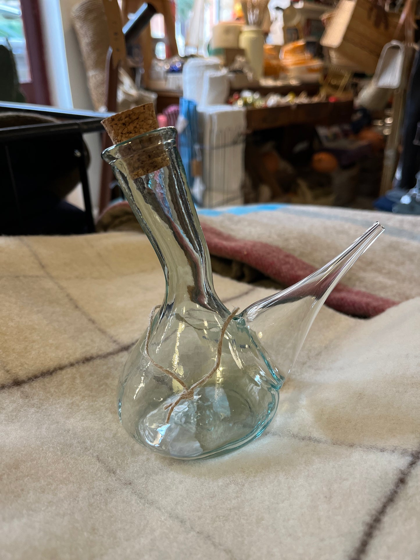 Aceitera porrón de vidrio - 125 CC