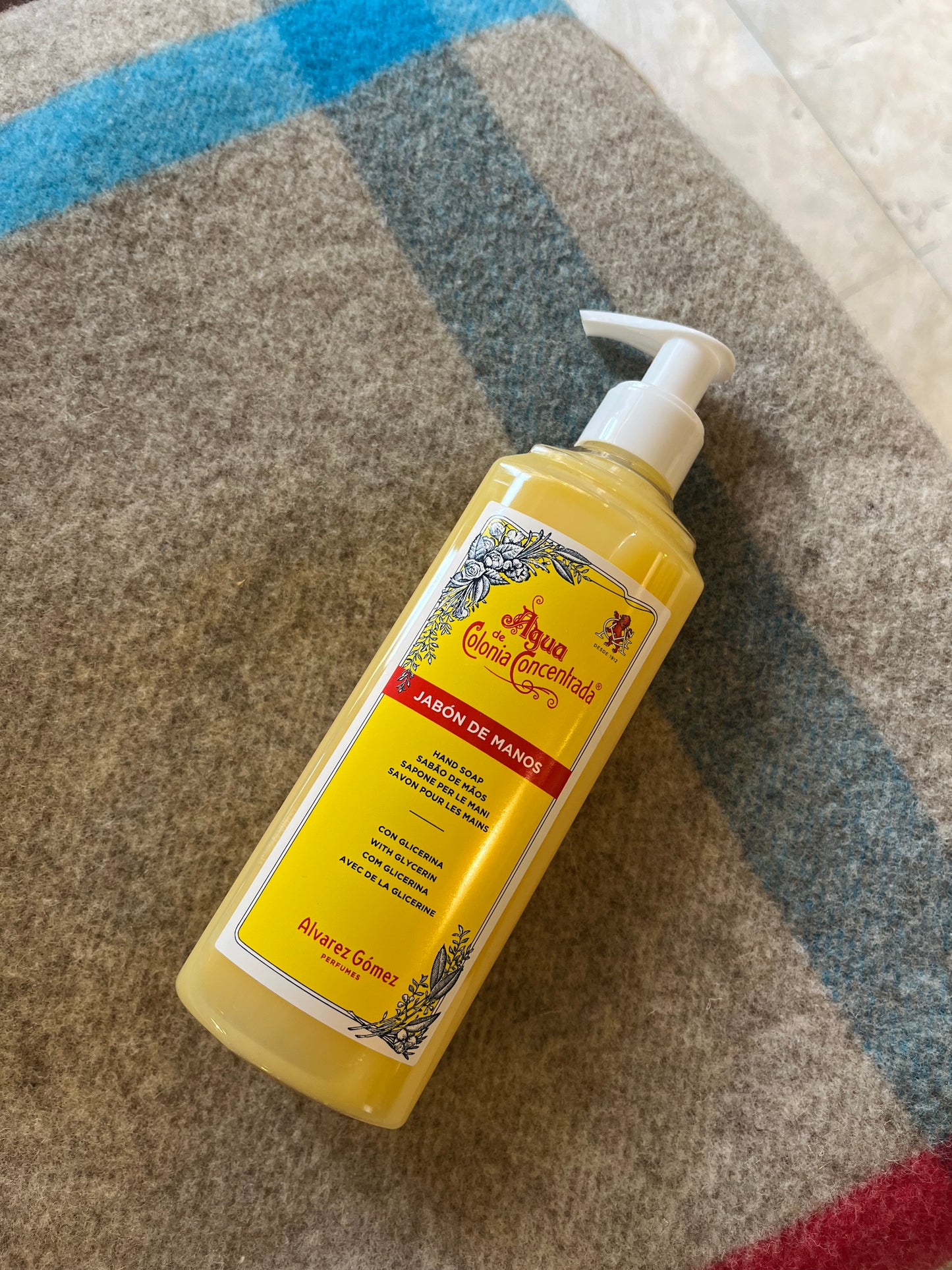 Jabón de manos Alvarez Gomez 290 ml