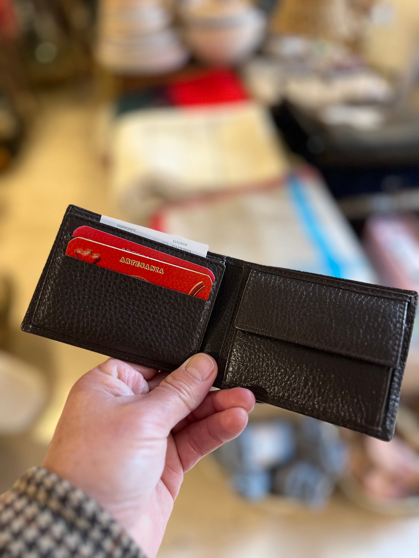 Cartera americana piel de Ubrique