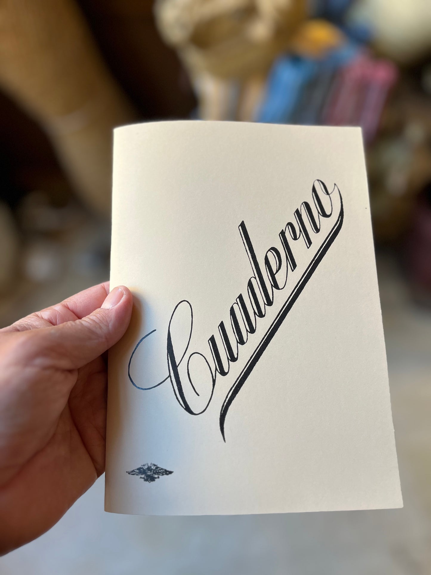 Cuaderno clásico colegio Español.