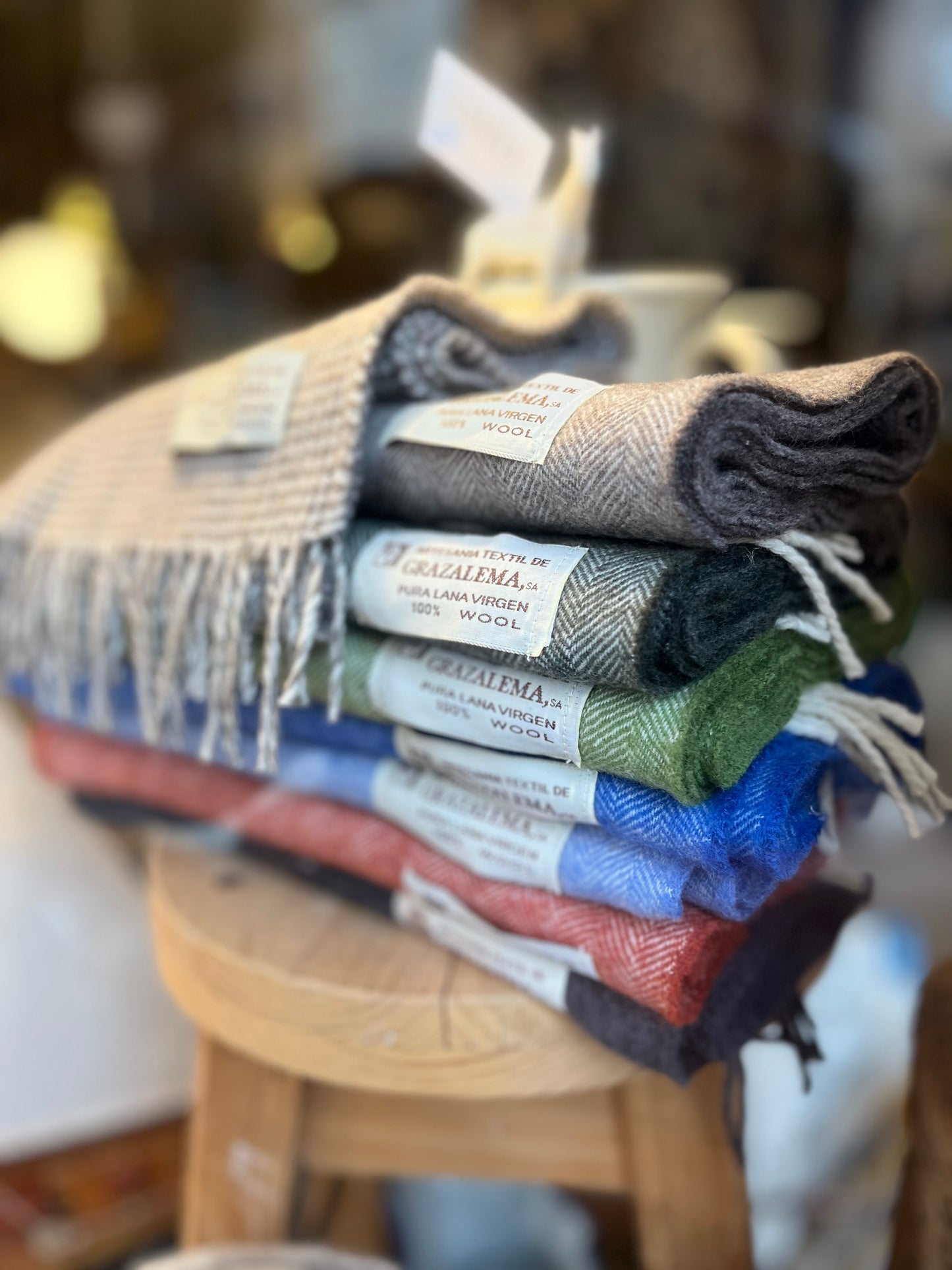 Bufandas lana Merino de Grazalema