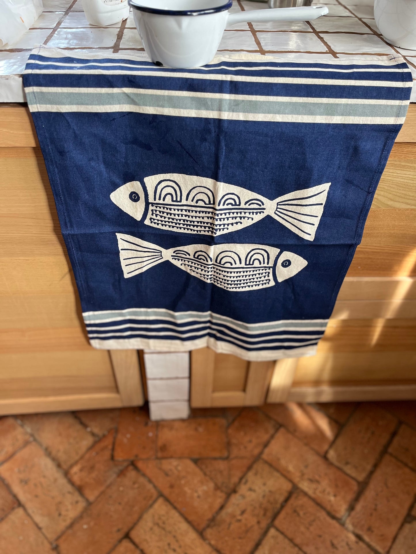 Trapo de cocina peces